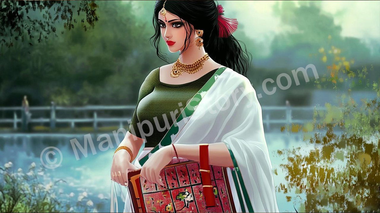 Sarei Kanbi manem - wari manipuri (phunga wari)