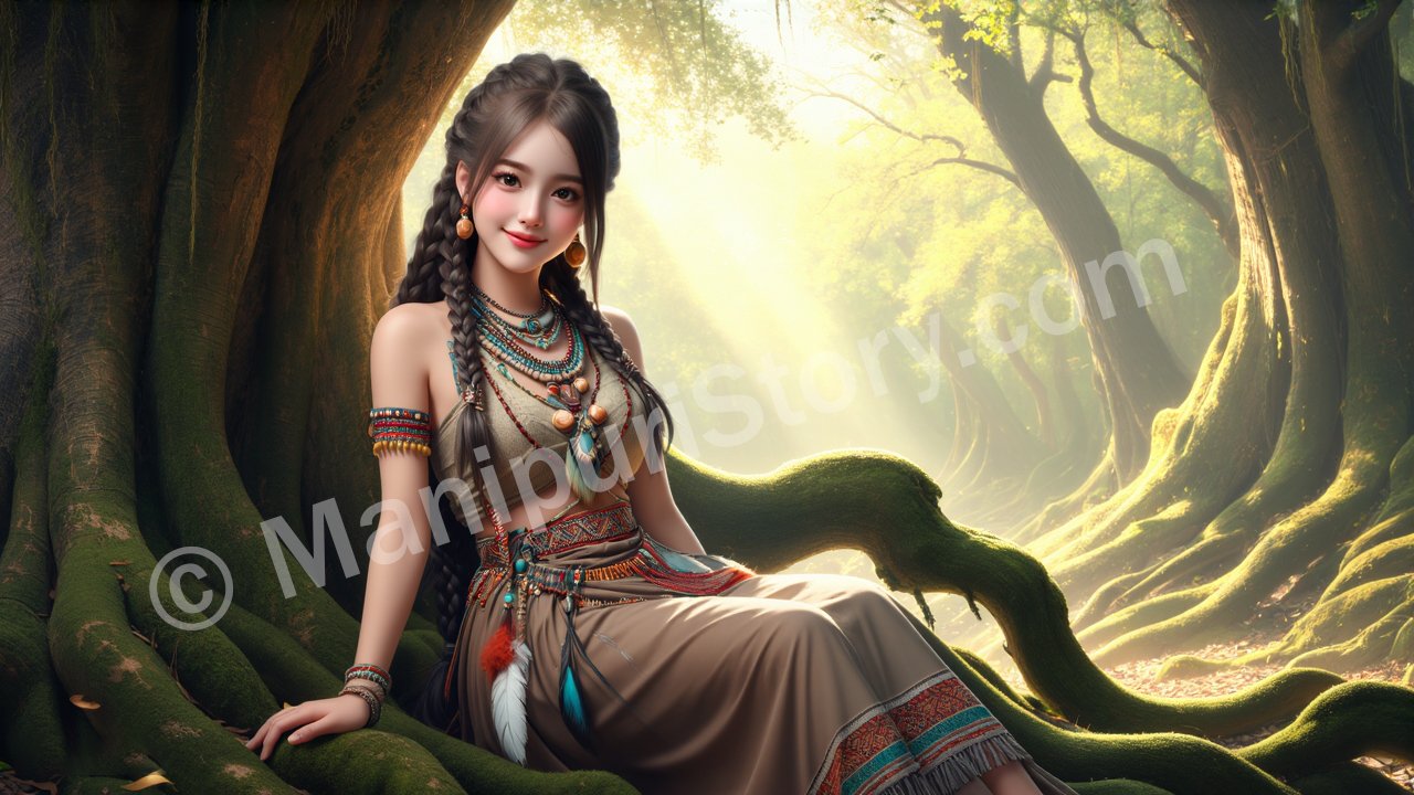 Chingmi Ningol - wari manipuri (phunga wari)